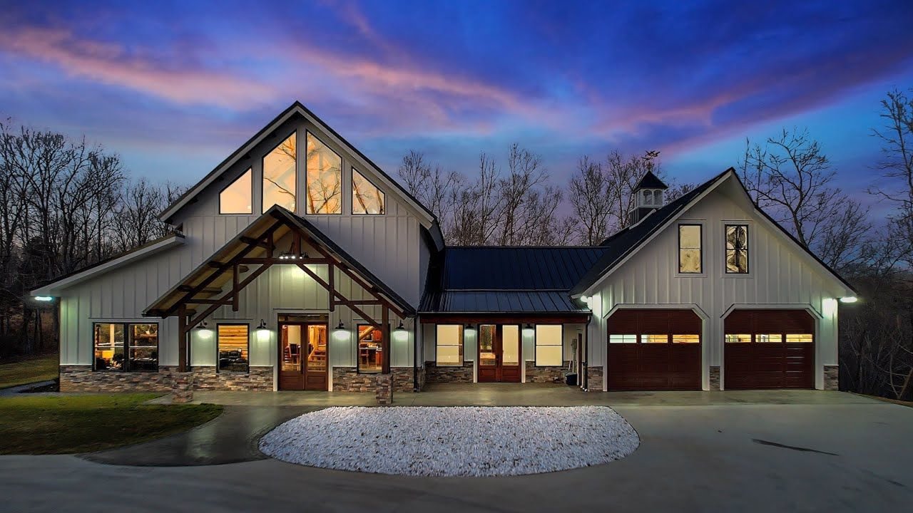 MODERN STEEL BARNDOMINIUM HOUSE DESIGN IDEAS | TIPS TO CREATE COMPELLING STEEL HOUSE FACADES