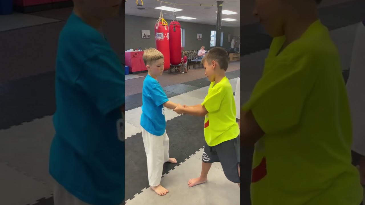 Kids Self Defense Techniques. Choke and Wrist grab escapes with James O&rsquo;Connor