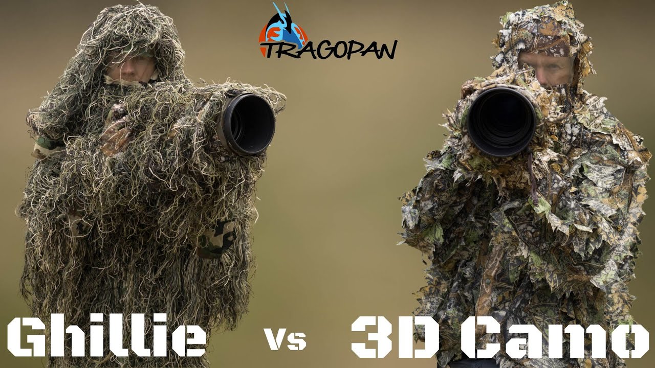 Wildlife Photography | GHILLIE or 3D CAMO ?