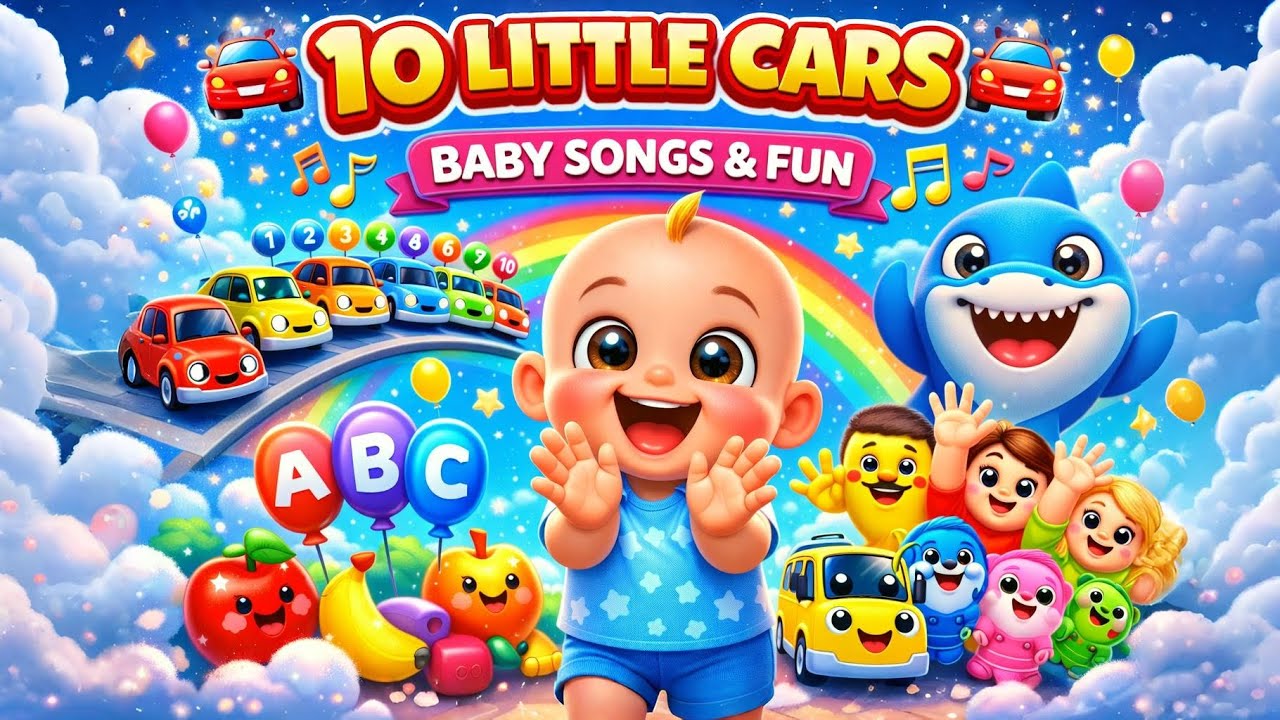Baby Learning Songs 🌈  Fun Counting, Playtime & Sweet Dreams  Kids 3D Animation