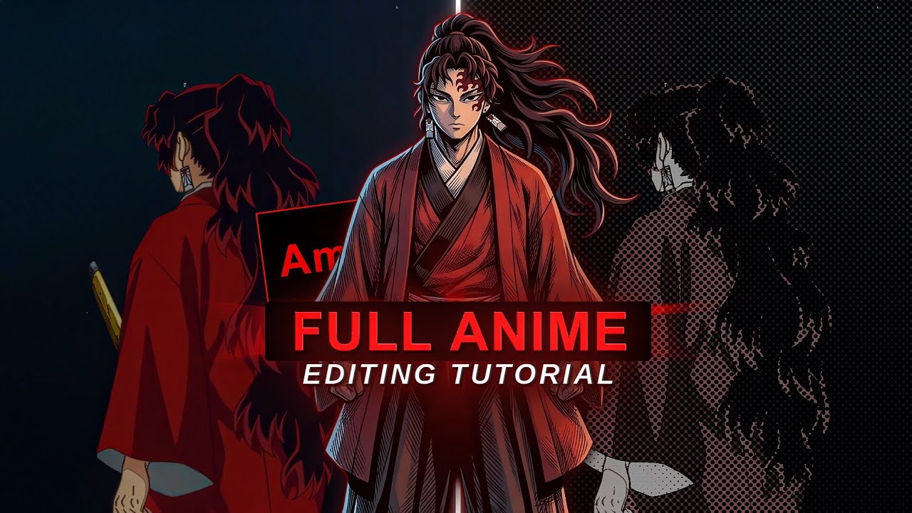Full anime editing tutorial on alight motion (+preset)