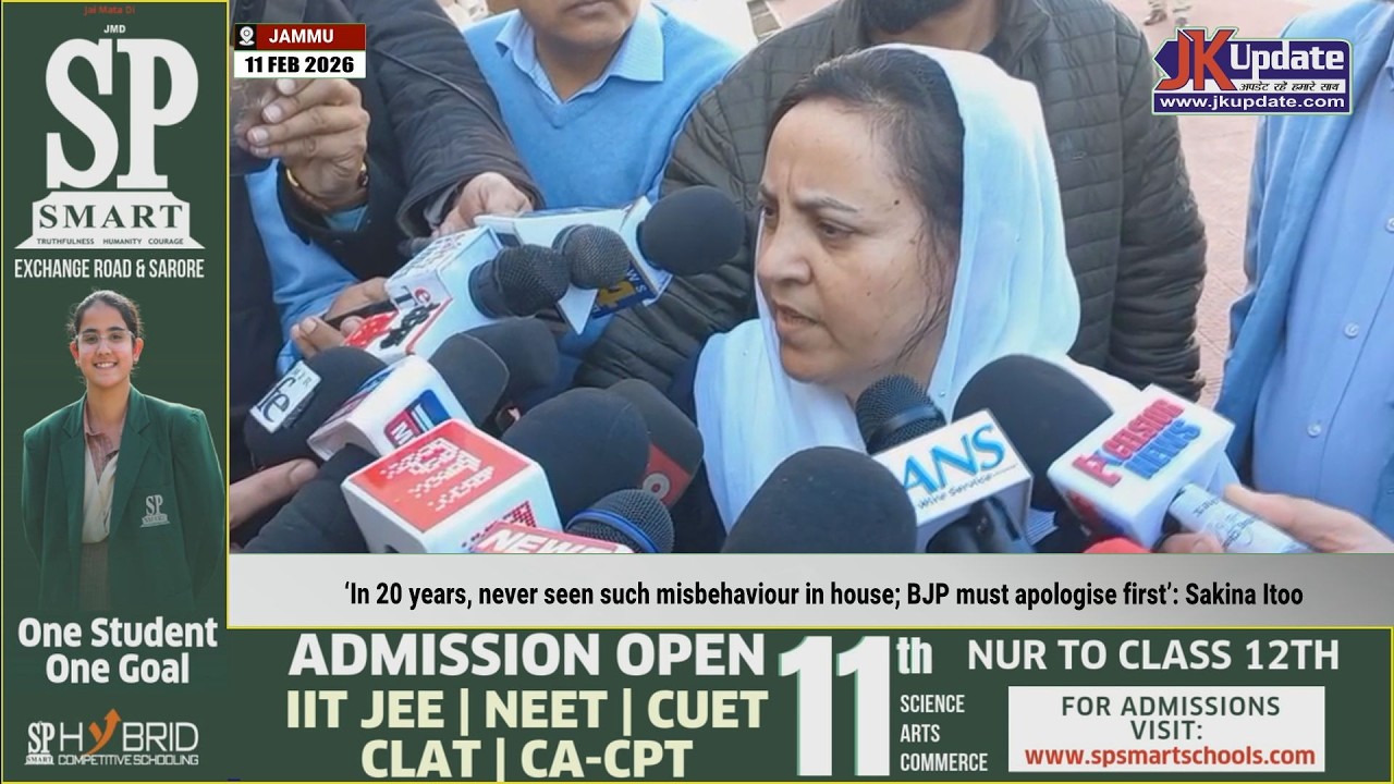‘In 20 years, never seen such misbehaviour in house; BJP must apologise first’: Sakina Itoo