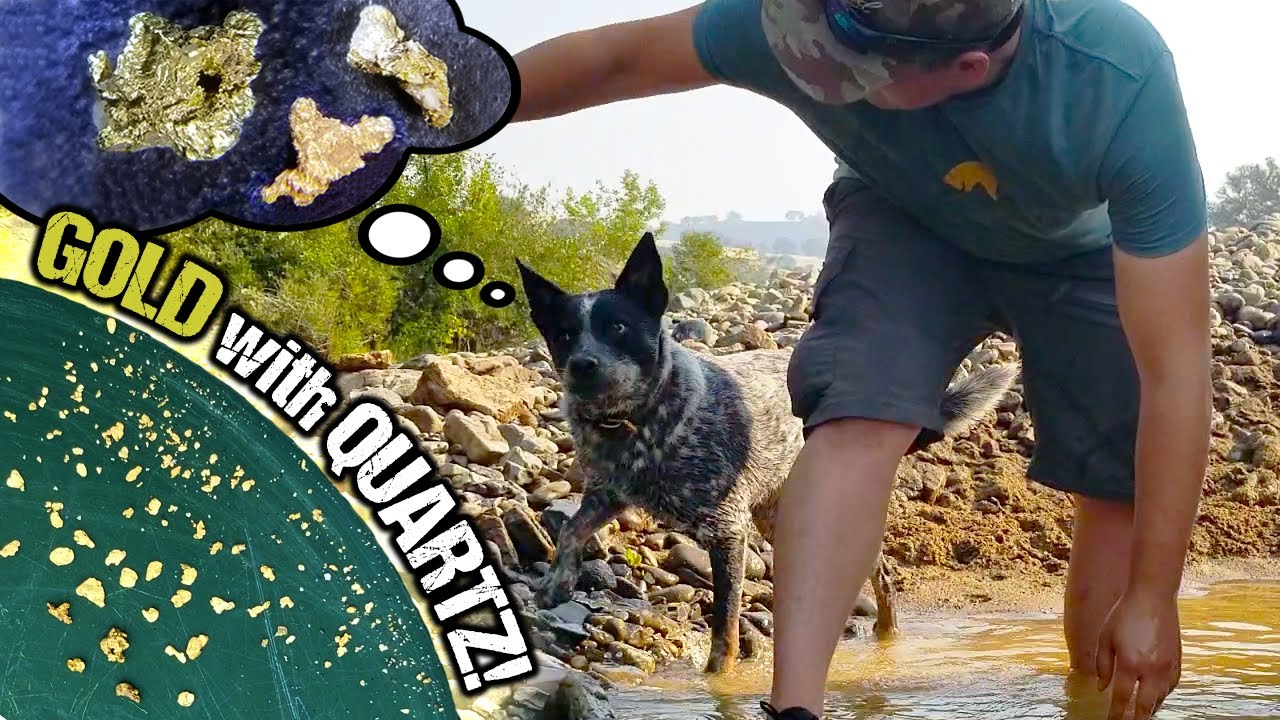 I Found Gold With Quartz!