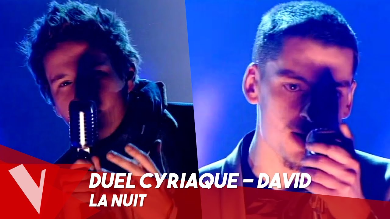 Salvatore Adamo - La Nuit ● Cyriaque & David | Duels | The Voice Belgique Saison 2