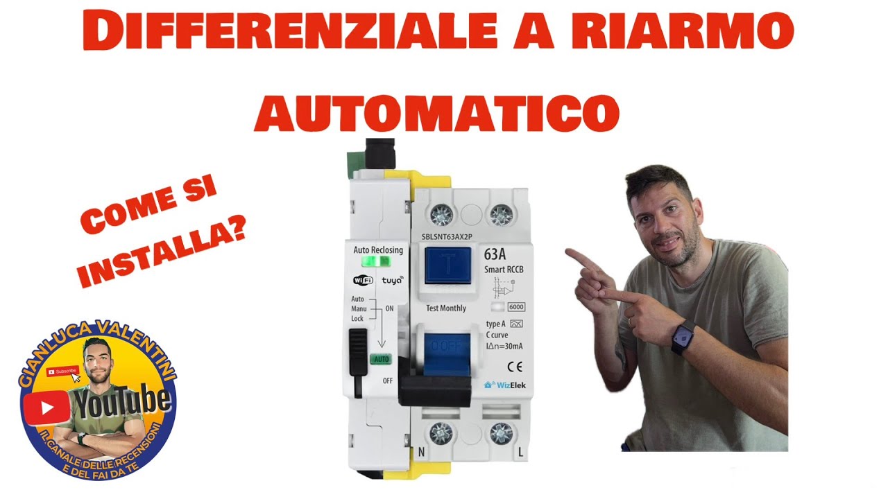 Come installare differenziale a riarmo automatico