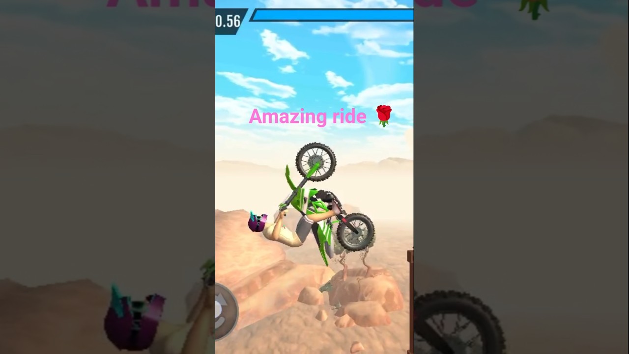 off road amazing ride on stunt man 🌹🌹 