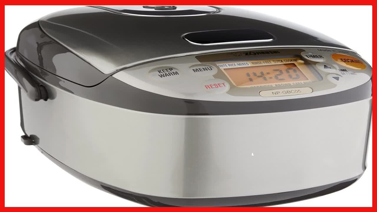 Zojirushi 3-Cup Induction Heating Rice Cooker: Perfect Rice Every Time