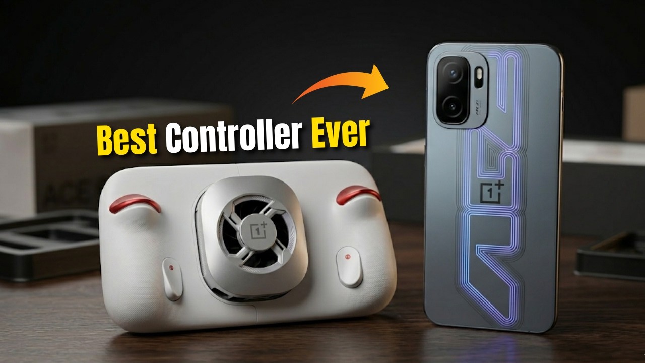 OnePlus Gun God Gaming Controller for OnePlus Ace 6 Ultra Mobile Gaming Just Changed Forever
