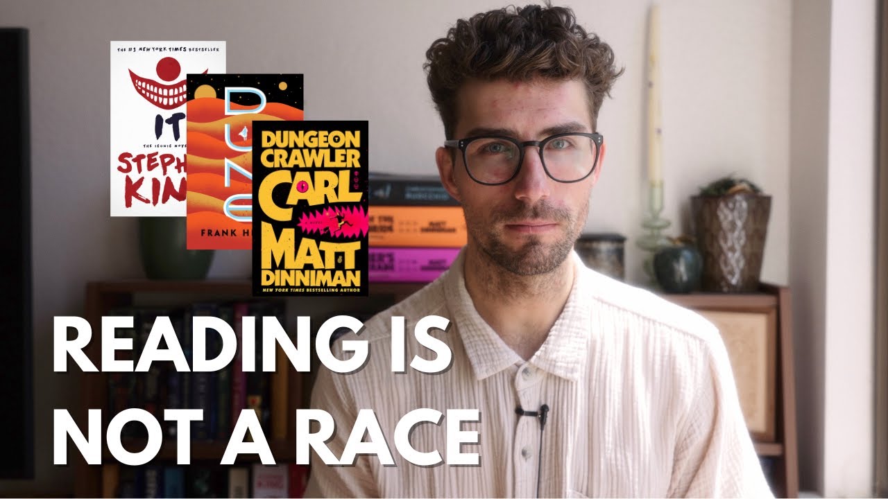 Reading is not a competition.
