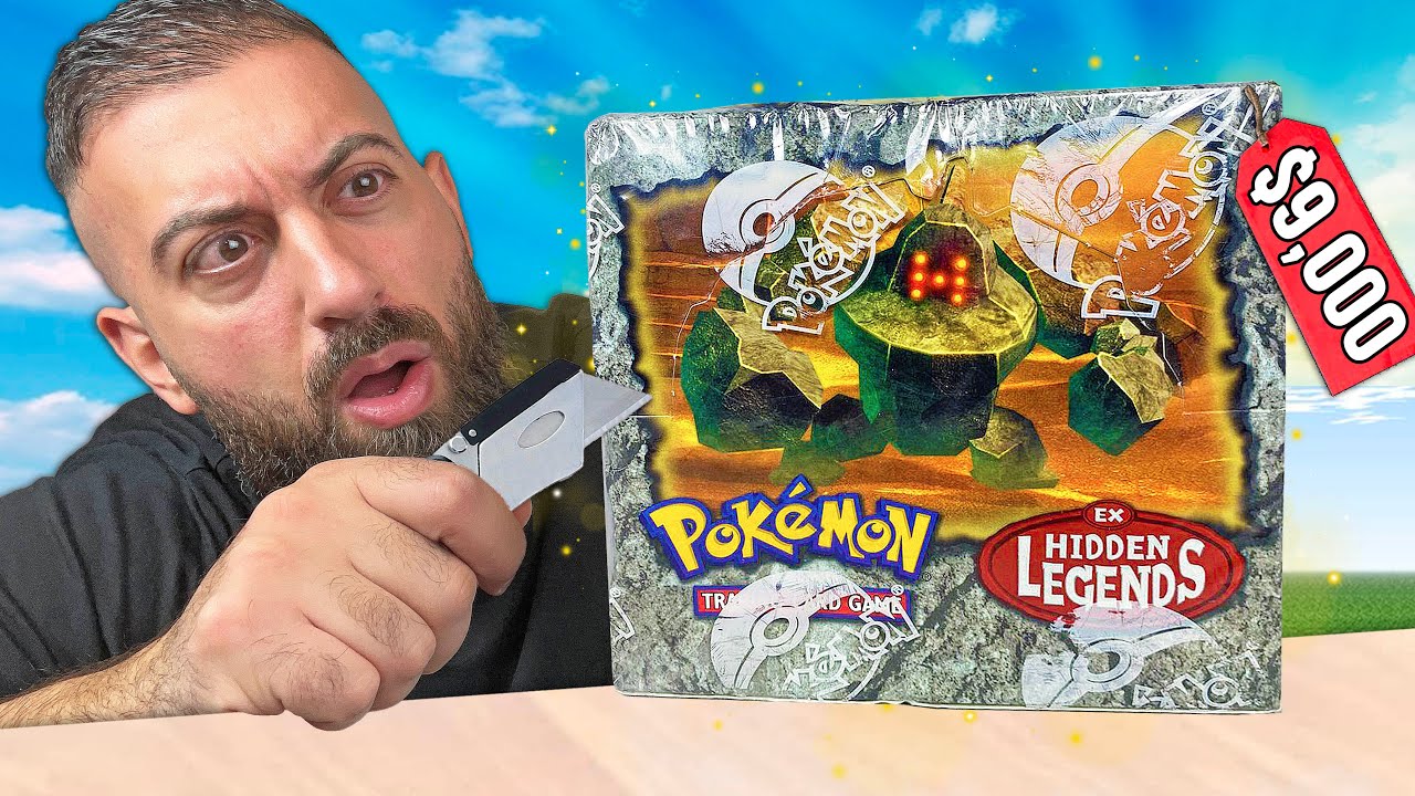 I Opened a $9,000 Box of Pokemon Cards (Hidden Legends)