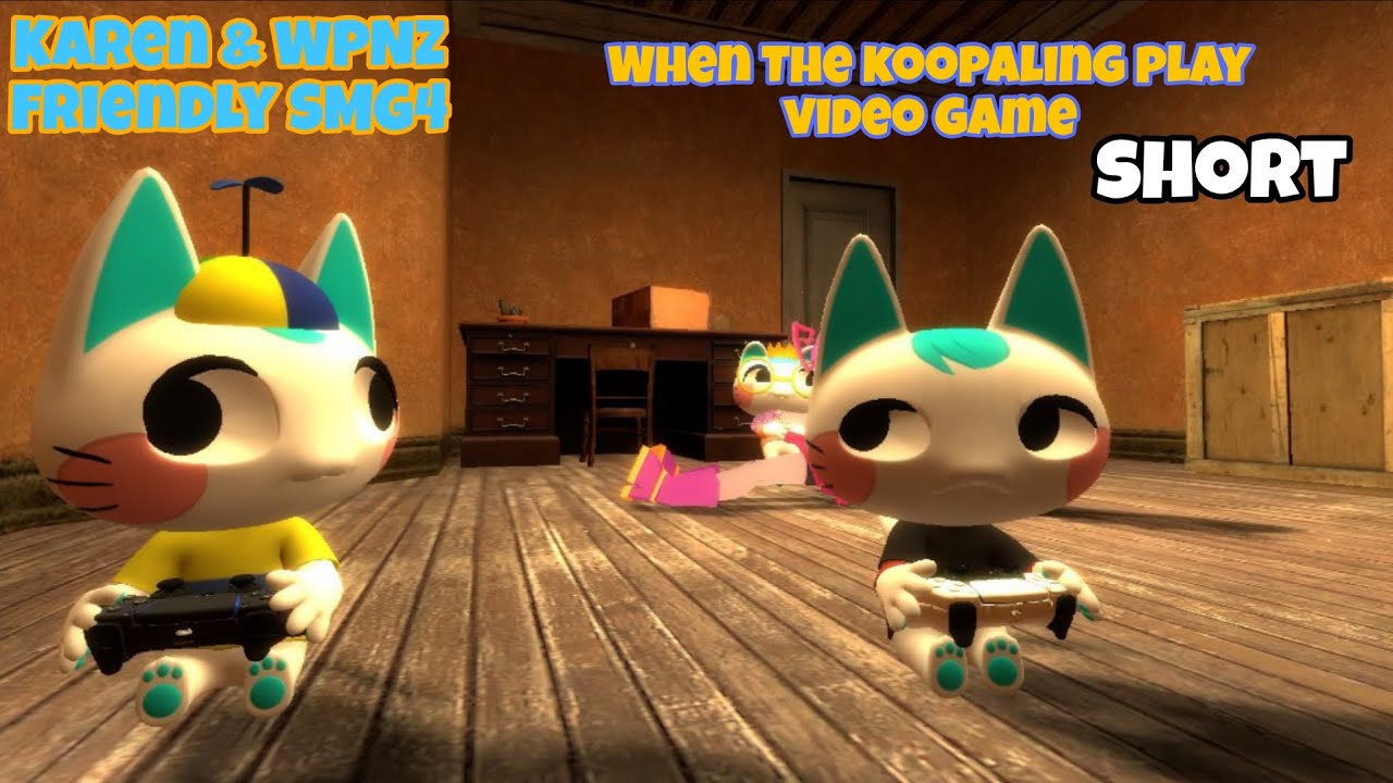 When The Koopaling Play Video Game (Karen & Wpnz Friendly SMG4 Animation)