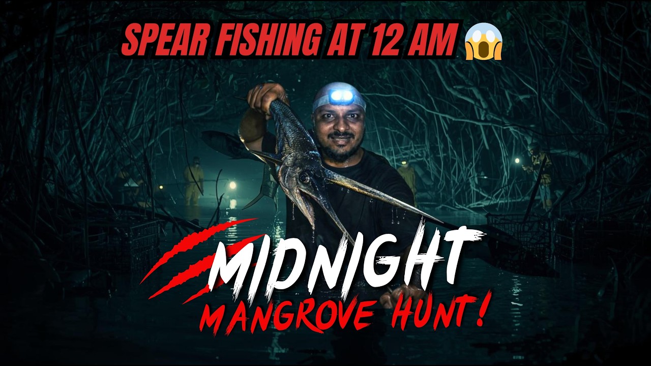 We Entered the Mangroves at Night… What We Caught Was INSANE