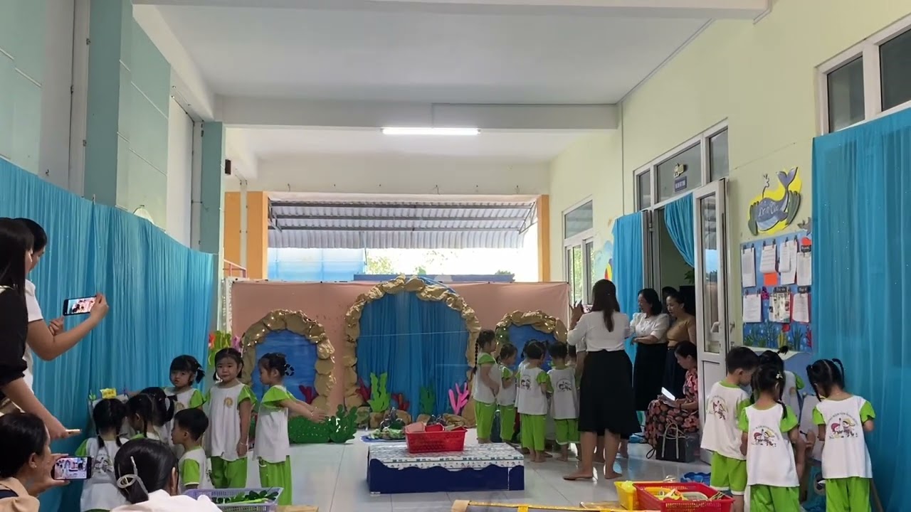 STEAM-Tạo hình những sinh vật biển-Lớp Chồi-MN RĐ