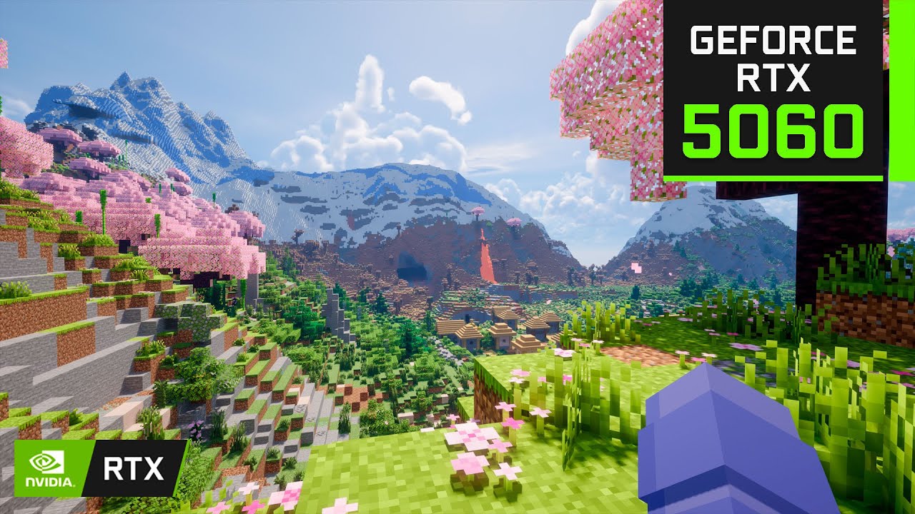 Minecraft 1.21.7 | RTX 5060 + R7 5700X ( 1080p, 20 шейдеров )