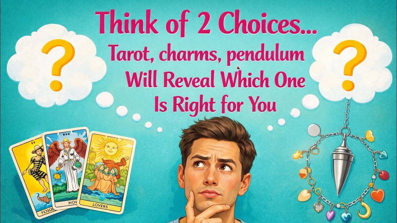 Confused Between Two Choices? Let Tarot, Charms &Pendulum Answer🔮💭#tarotguidance6#yt#tarot#confusion