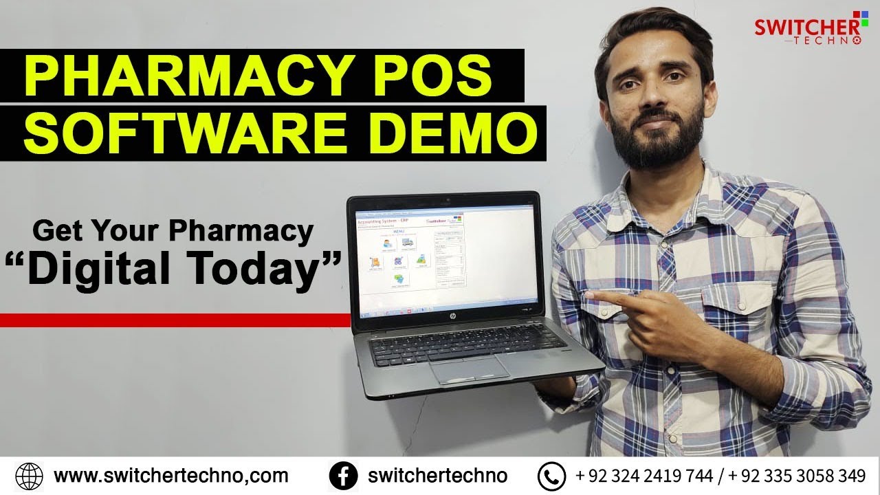 PHARMACY POS SOFTWARE DEMO & EXPLANATION BY MR NAVEED