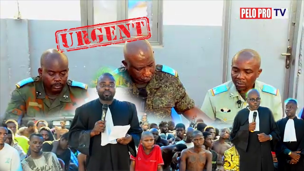 PLAIDOIRIE : Mé AVOCAT A SUKISI JUGE MILITAIRE MUTEMA TRES FACHE