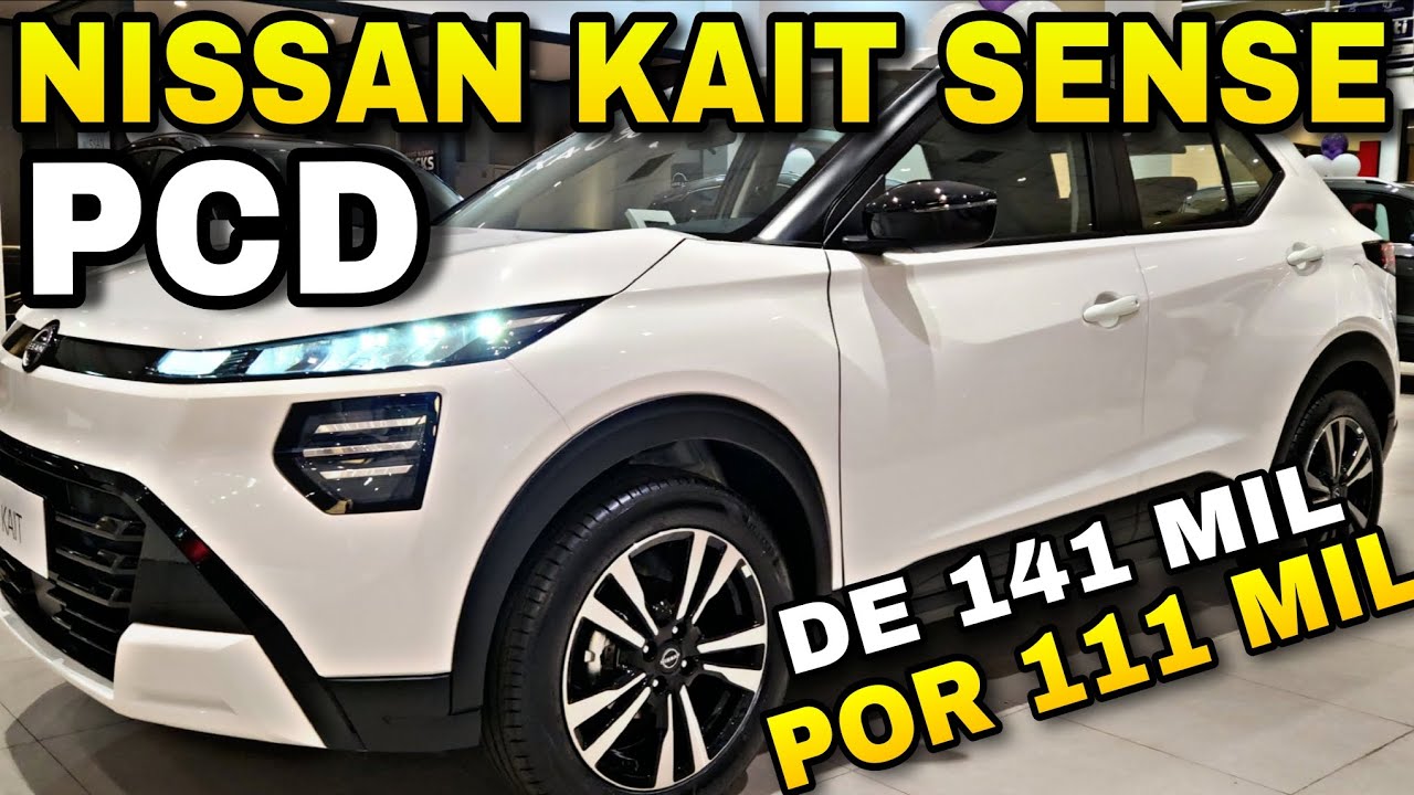 NOVO NISSAN KAIT SENSE 2026 EM DETALHES PARA PCD!!!