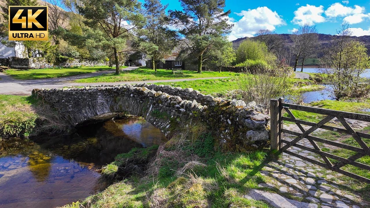 Beautiful Lake District Walk from Ashness Bridge to Watendlath Tarn | WATENDLATH, ENGLAND.