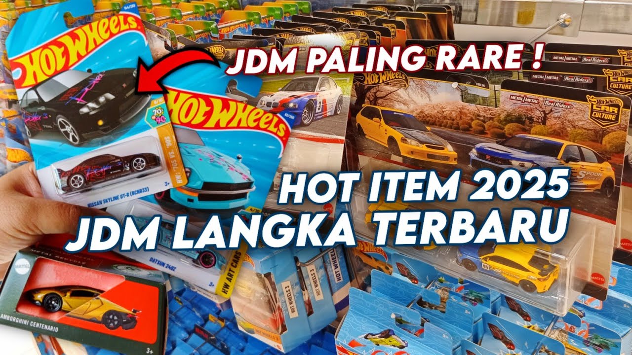 HUNTING HOT WHEELS JDM 2025 Awal Bulan Langsung Ketemu JDM Langka Terbaru