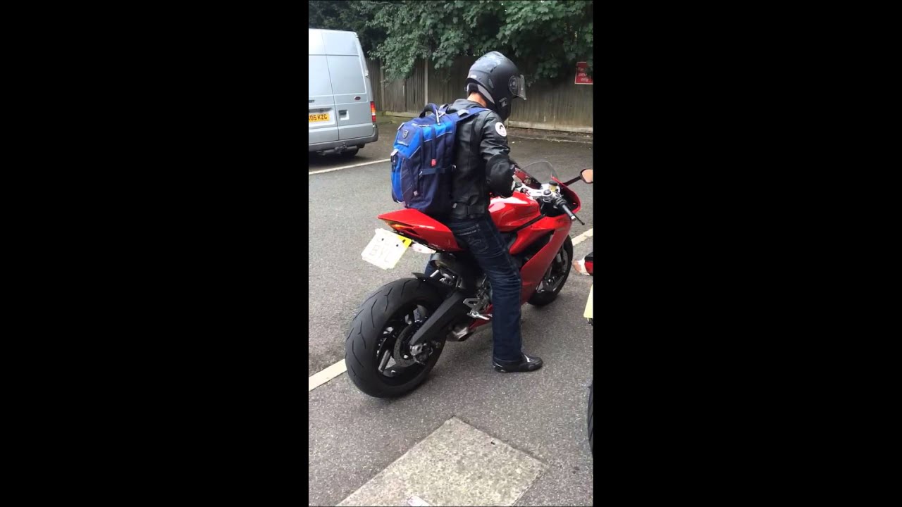 Ducati 899 panigale exhaust noise