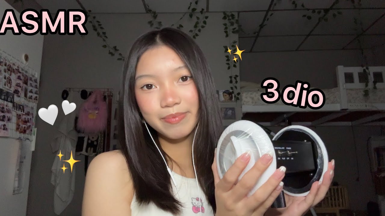 ASMR| New Mic Test (3dio)