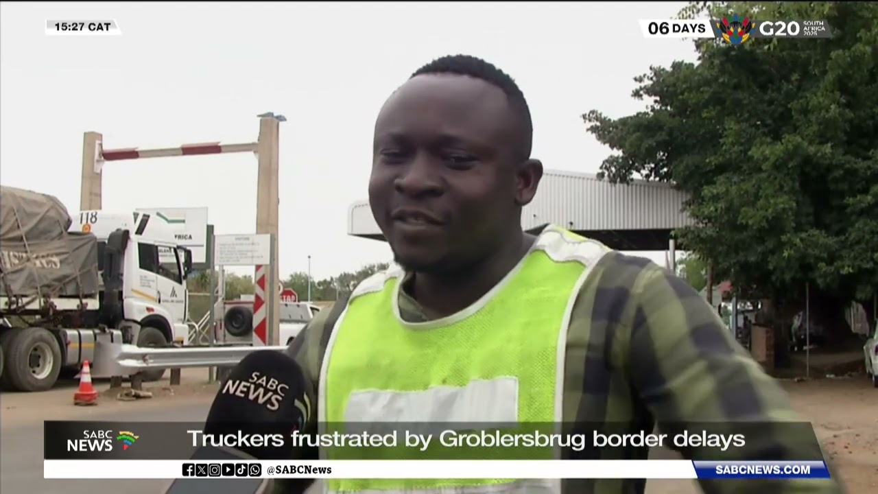 Truckers frustrated by Groblersbrug border delays