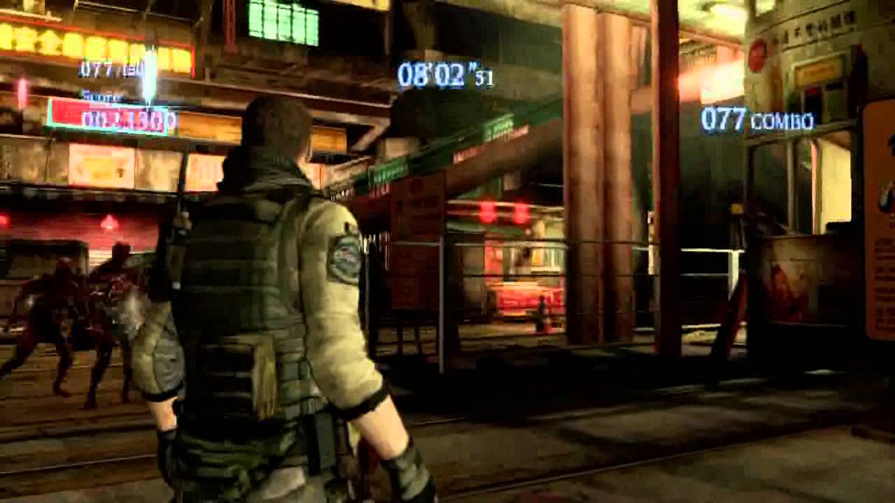 Resident Evil 6 Mercenaries Urban Chaos SOLO 1,306,302