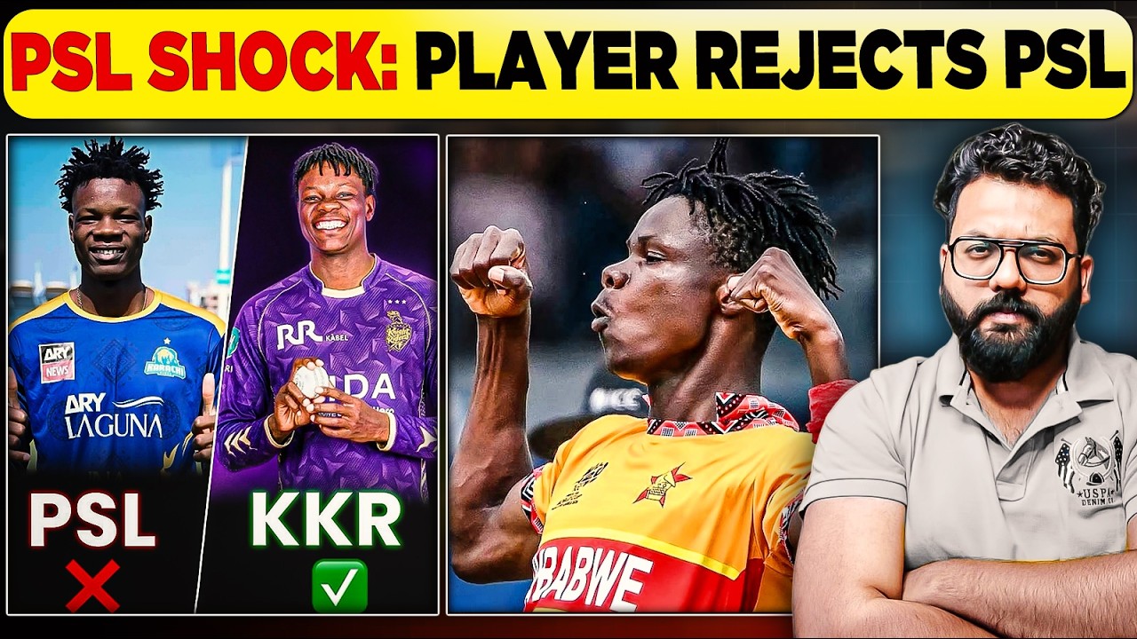 IPL vs PSL: Muzarabani’s Decision Exposes Pakistan League Reality | Player Rejects PSL For IPL