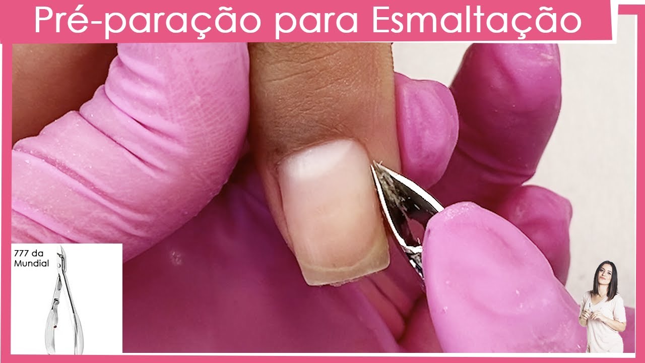 Como Fazer as Unhas Usando Alicate 777 da Mundial