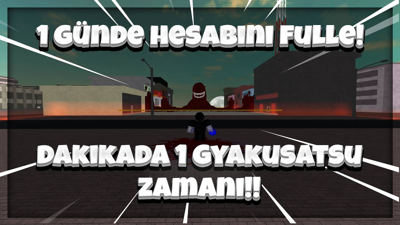BU ETKİNLİĞİ KAÇIRMA HESABINI FULLE!! 1 DAKİKADA BİR GYAKUSATSU 😱 | RO-GHOUL TÜRKÇE