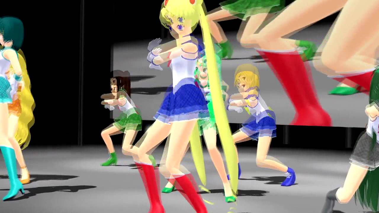 【MMD】One・Two・Three【Sailor Scouts】
