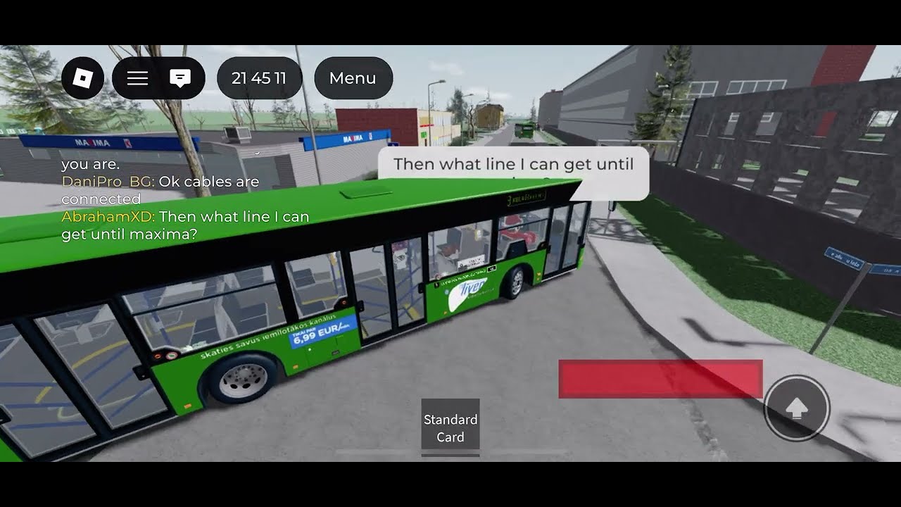 Roblox Lugane Mercedes-Benz Citaro O530 #105 Line 9