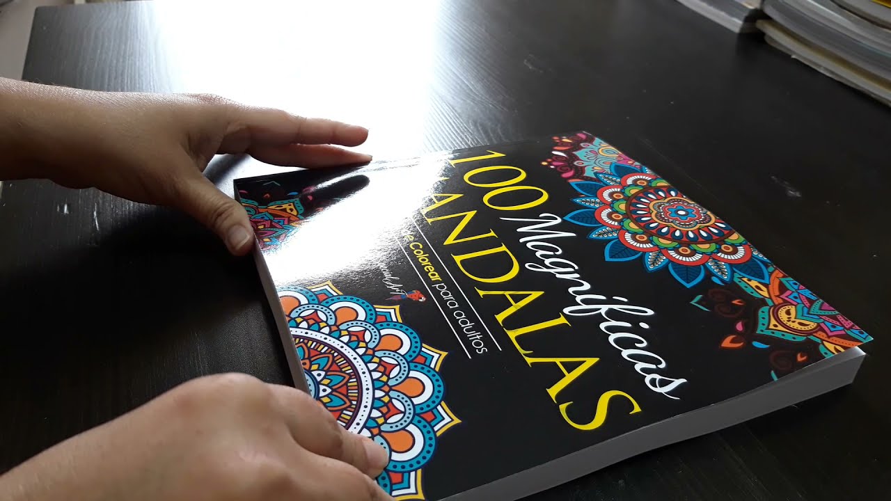 UNBOXING AND FLIP THROUGH - 100 MAGNIFICIENT MANDALAS VOL 1 - SPECIAL ART - INDIAN COLOURIST