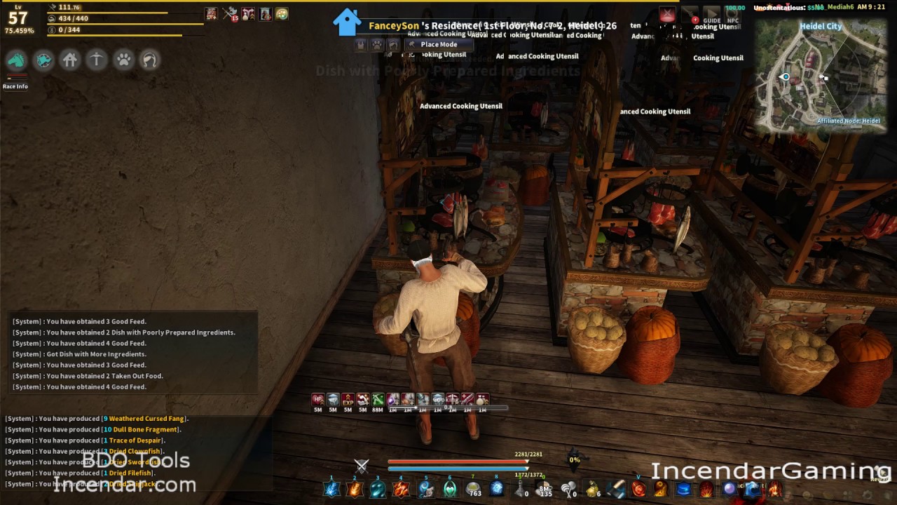 75m+ an hour with Good Feed cooking Profit Dried Fish Black Desert Online BDO