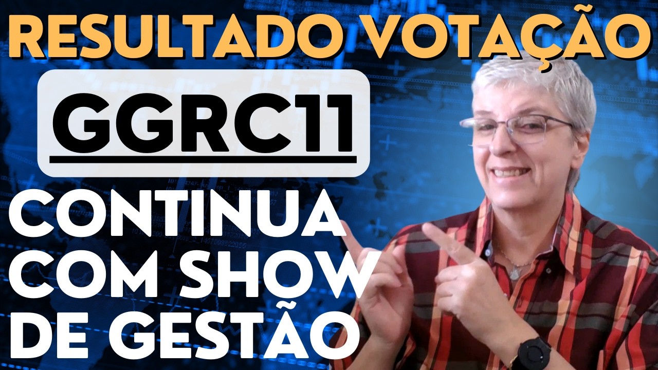 GGRC11 - Gestão transparente e muito ativa - O Fundo mais uma vez mostrando a que veio