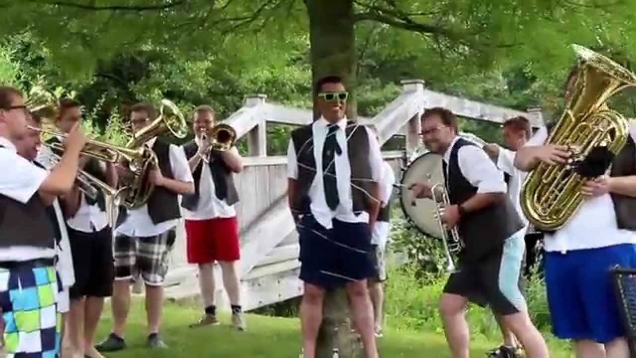 Cold Water Challenge 2014 Musikgemeinschaft Rietberger Jäger / Musikfreunde Bokel