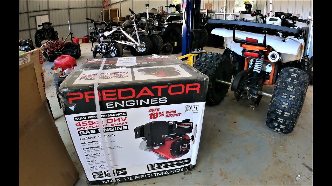 Predator 459 On A Coleman ATV