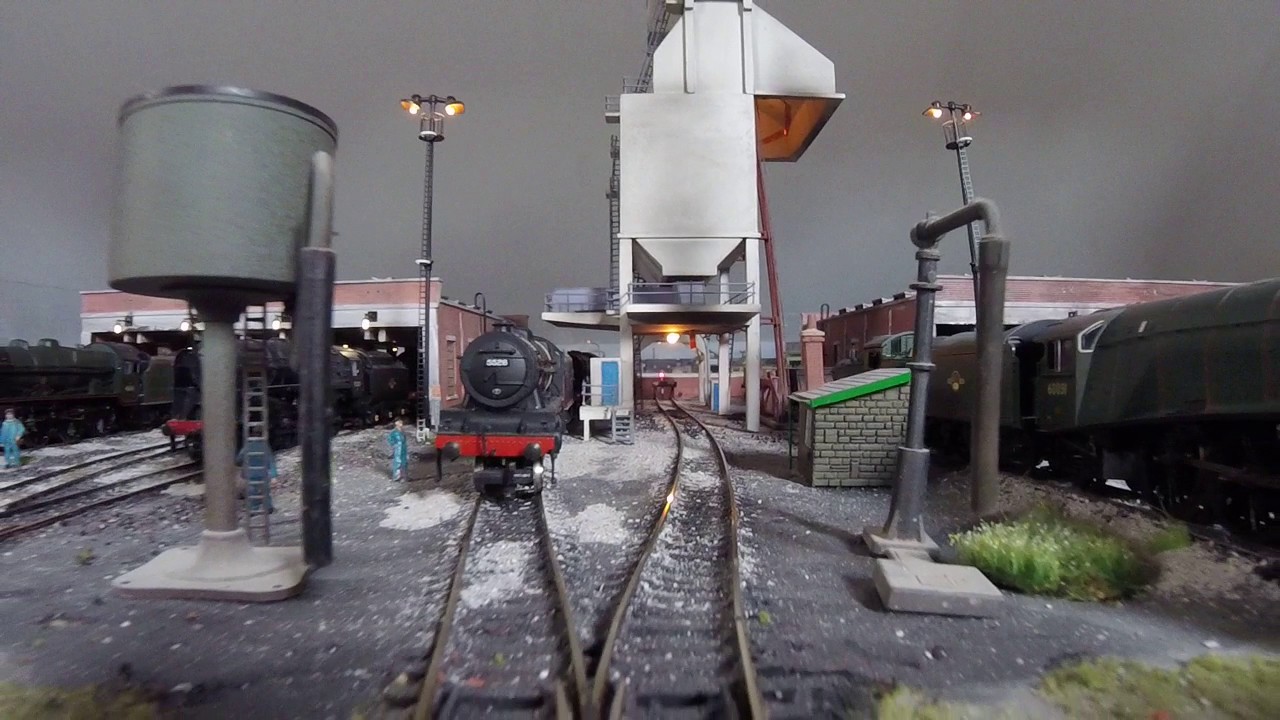micks lakeside railway no37 sheds and coaling stage