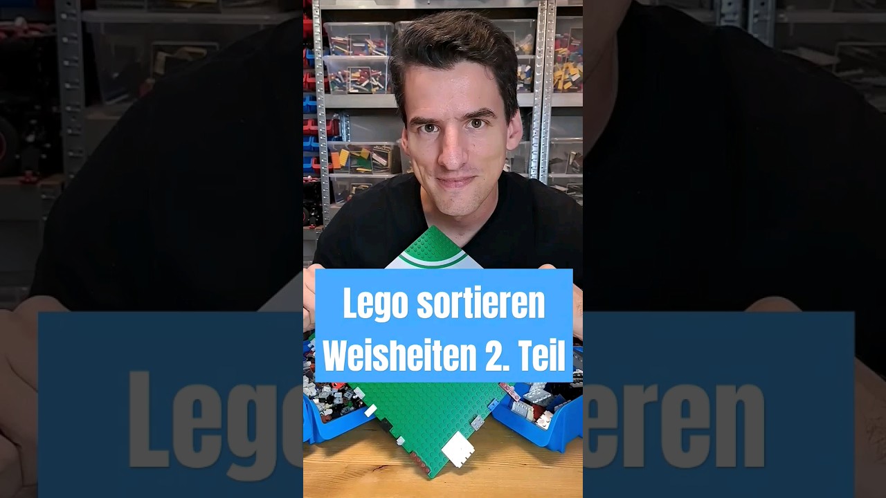 Lego richtig sortieren: Hinge brick/plate vs. brick/plate modified
