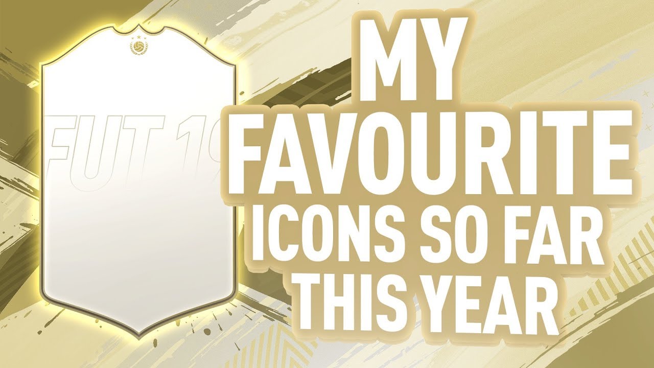 MY FAVORITE FIFA 19 ICONS!