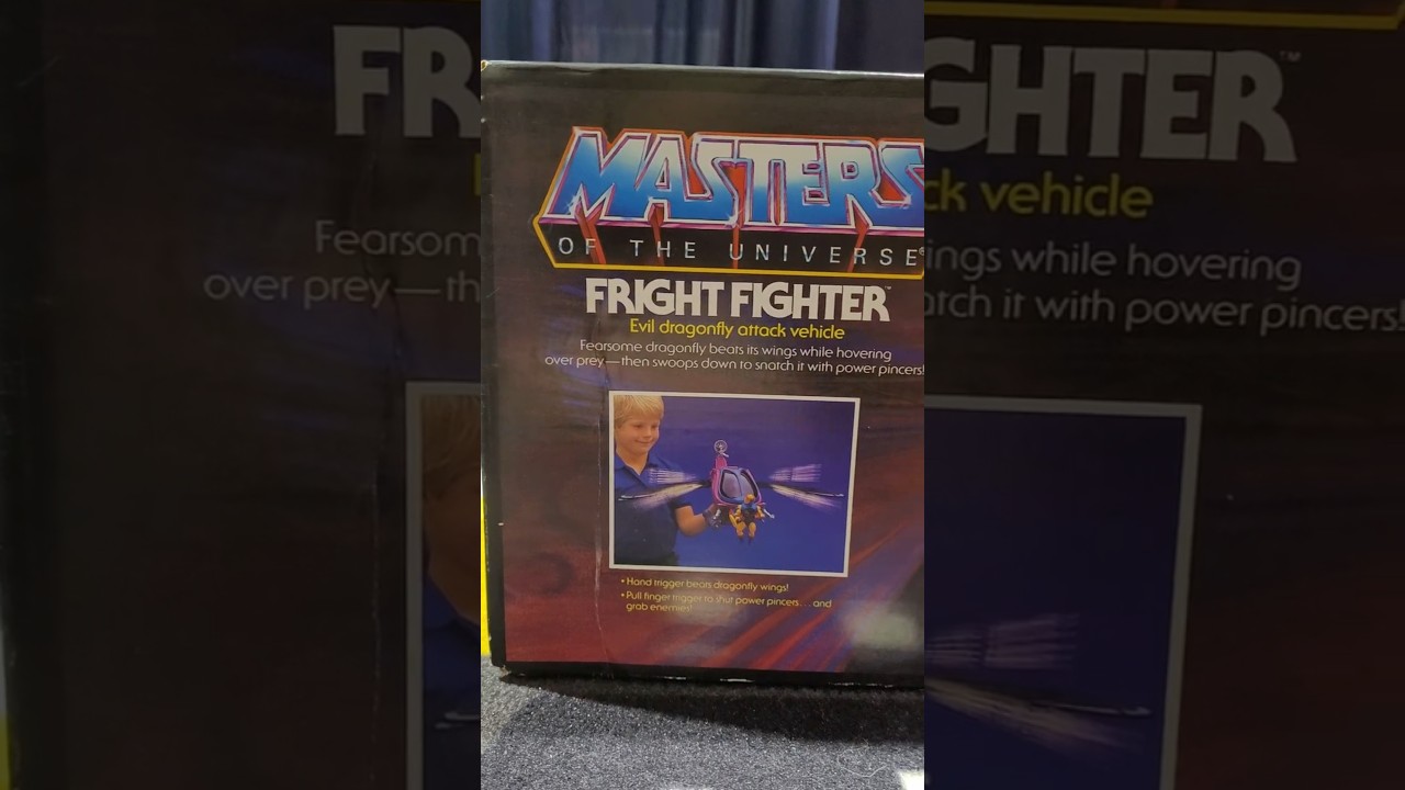 Thrift Store Find - Masters of Universe Fright Fighter Vintage He-Man 1986 Dragonfly Vehicle SEALED