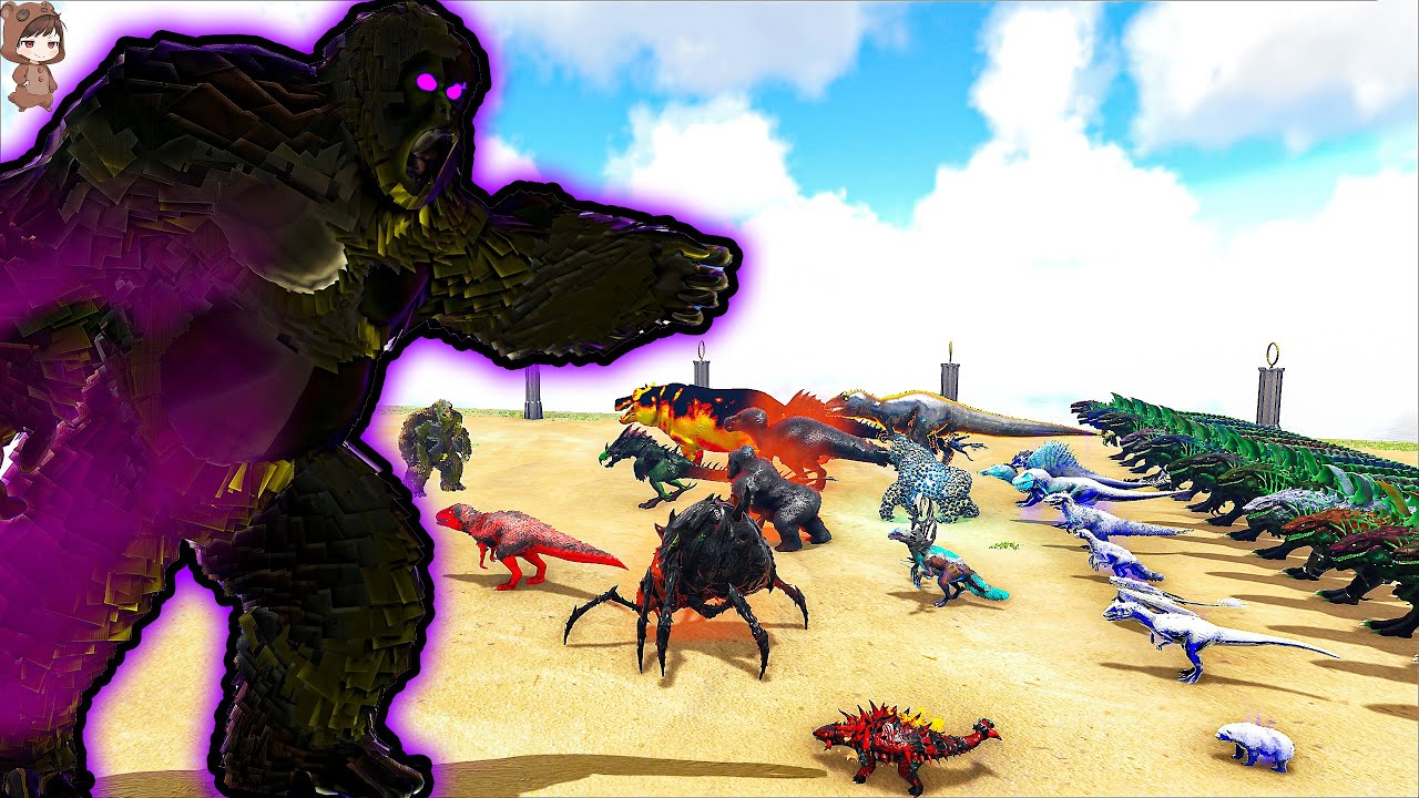 Shadow Boss VS Mod Dinosaurs| ARK Mod Battle Ep.330