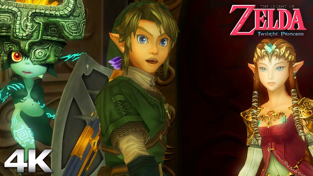 THE LEGEND OF ZELDA: TWILIGHT PRINCESS HD All Cutscenes (Full Game Movie) 4K Ultra HD