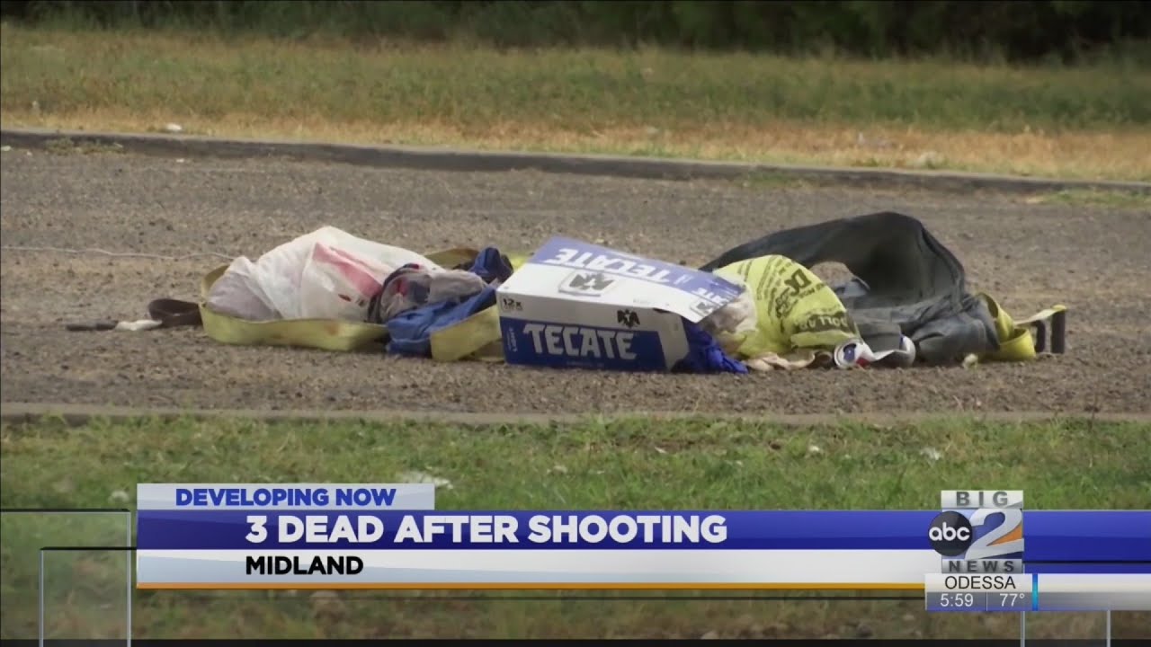 3 killed in Midland County shooting