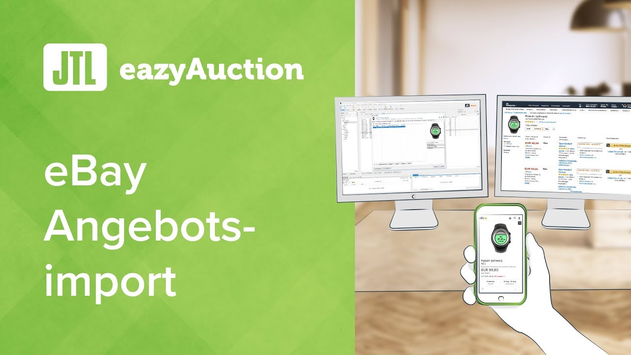 Laufende eBay-Angebote in JTL-Wawi importieren - JTL-eazyAuction