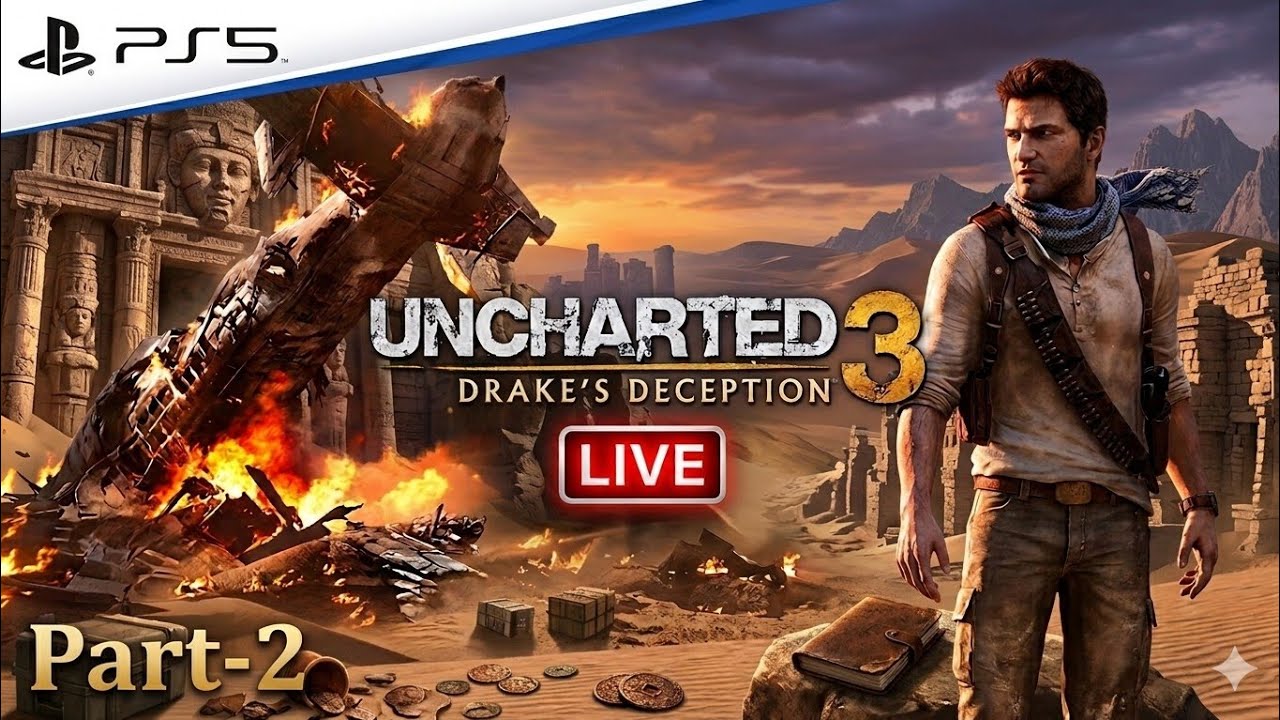 Always a good time to play Uncharted 3 |Krissplaya