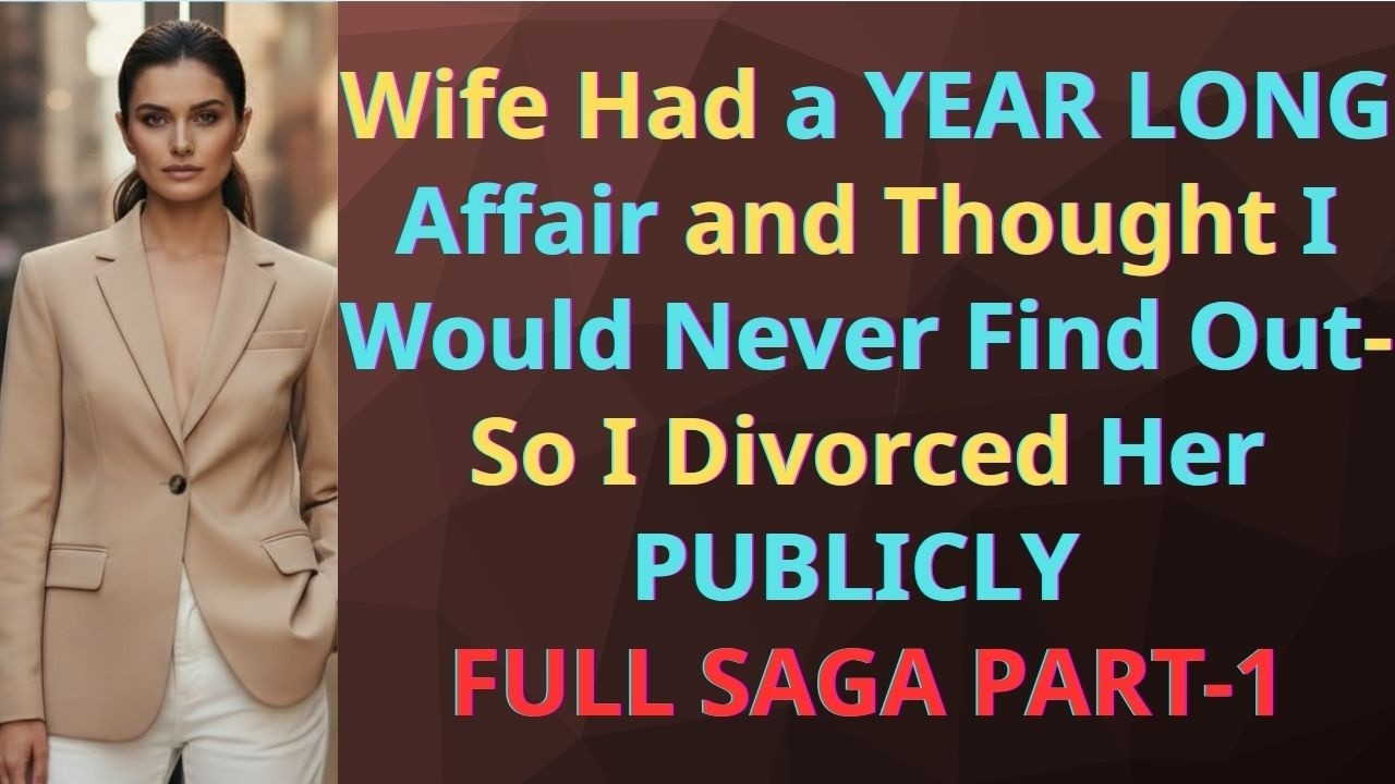 [PART 1] Wife Had a YEAR LONG Affair and Thought I Would Never Find Out– So I Divorced Her PUBLICLY