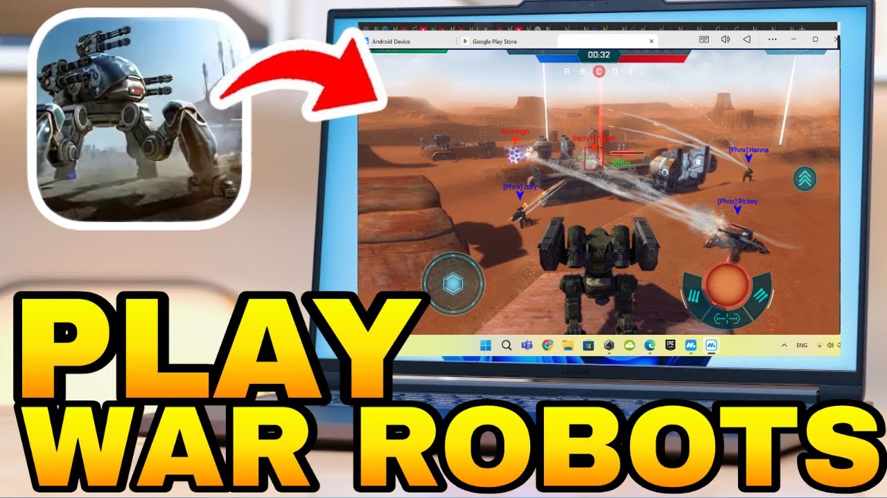How To Play War Robots on PC & Mac
