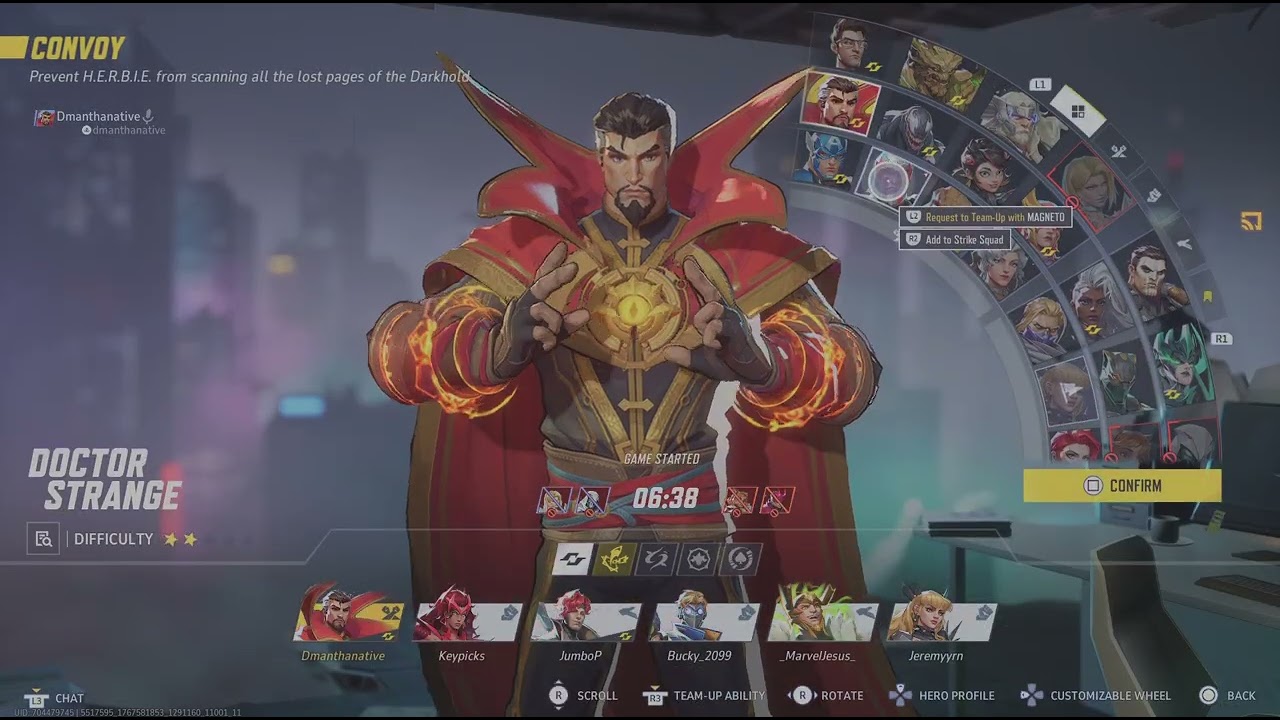 By the eye of agamotto